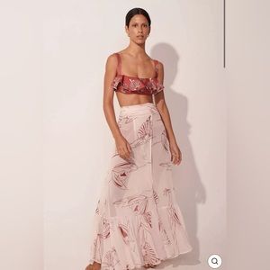 NWT Ancora Swim Mystic Coast Maxi Skirt